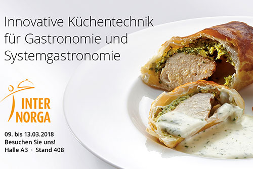 Welbilt auf der INTERNORGA vom 9. bis 13. März