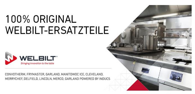 WELBILT erweitert Ersatzteil-Service mit Partner GEV Großküchen-Ersatzteil-Vertrieb GmbH